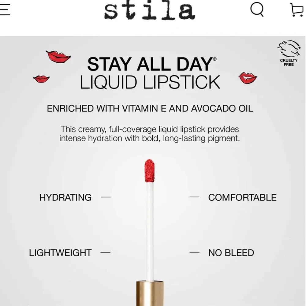 New Stila Stay All Day Shimmer Liquid Lipstick Patricia Shimmer